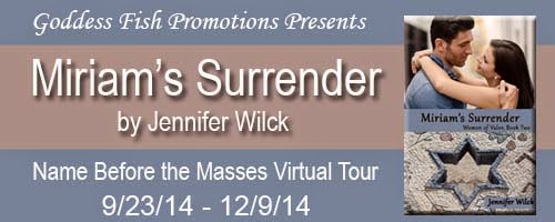 http://goddessfishpromotions.blogspot.com/2014/08/nbtm-tour-miriams-surrender-by-jennifer.html