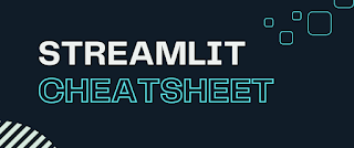 Ultimate streamlit cheatsheet for 2023