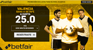 betfair supercuota Valencia gana a Getafe 18 abril