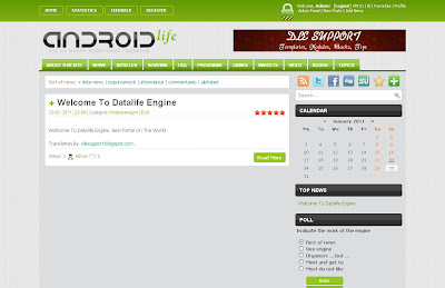 AndroidLife Template for DLE 9.2