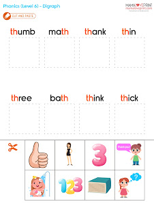 Mama Love Print 自製工作紙 - Phonics Resources 英文拼音練習