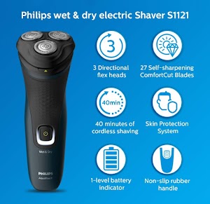 The Philips S1121/45 Shaver