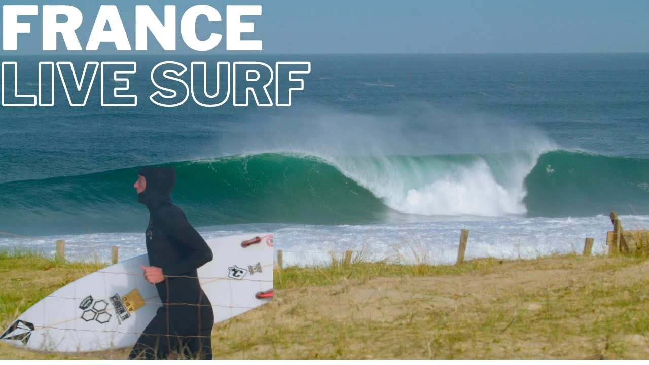 LIVE Surf Hossegor janvier, France