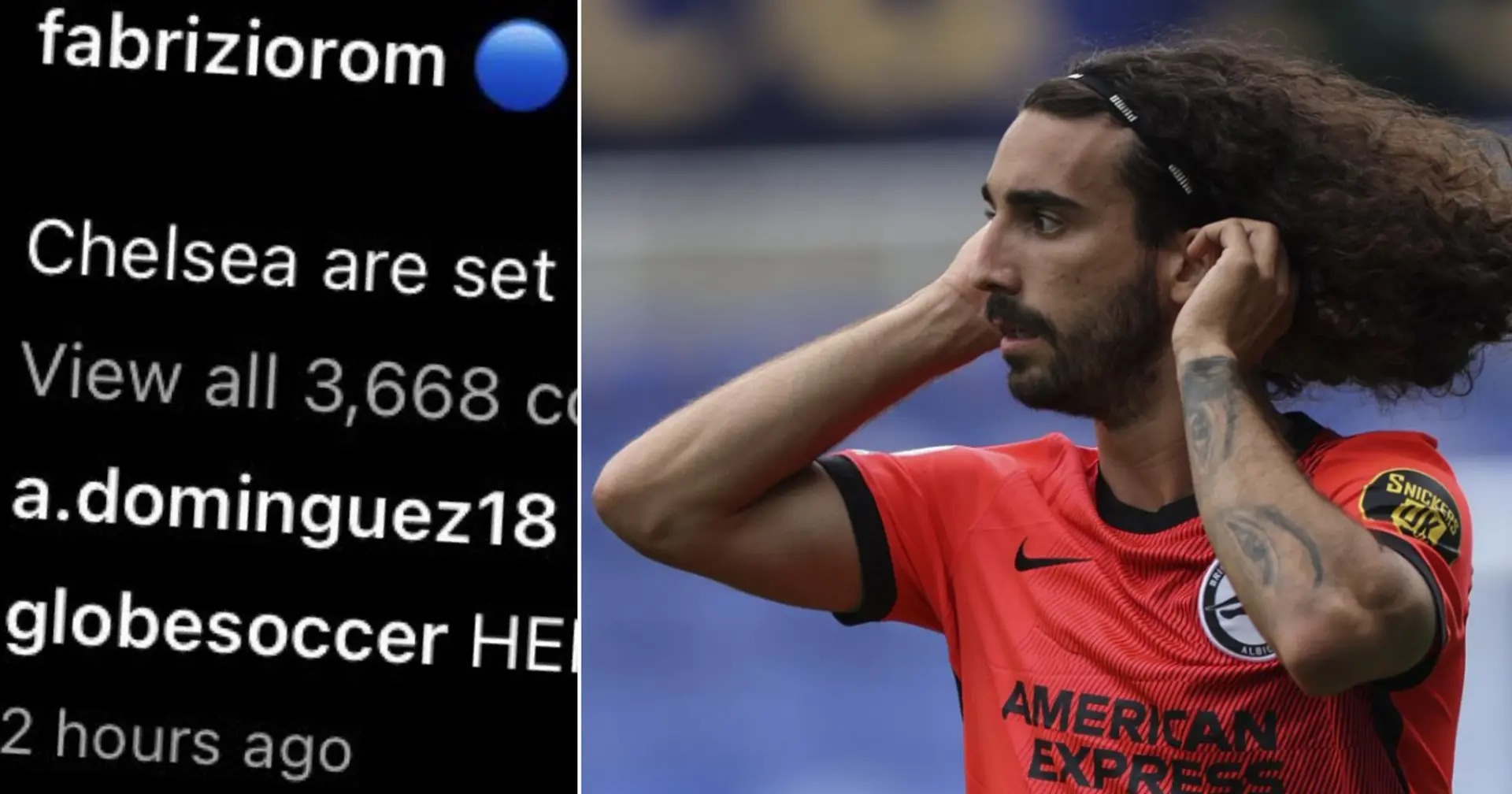 Marc Cucurella's agent reacts on social media after controversial reports over Chelsea move