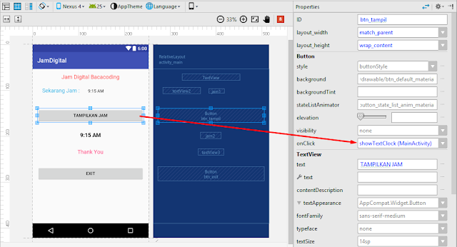 Cara Membuat Jam Digital Keren di Android Studio