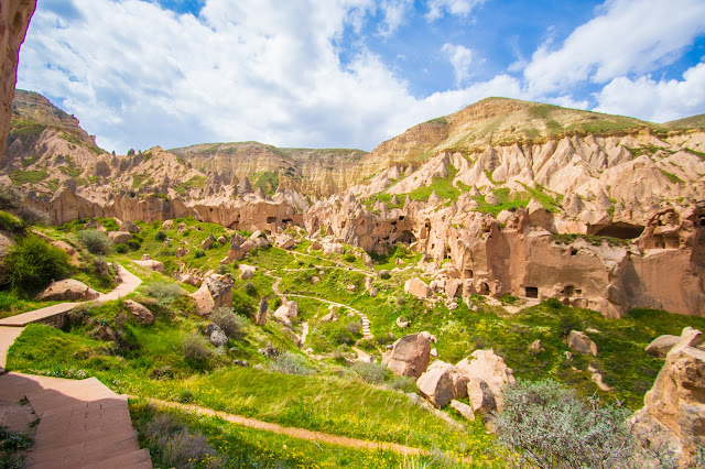 Museo a cielo aperto di Zelve-Cappadocia