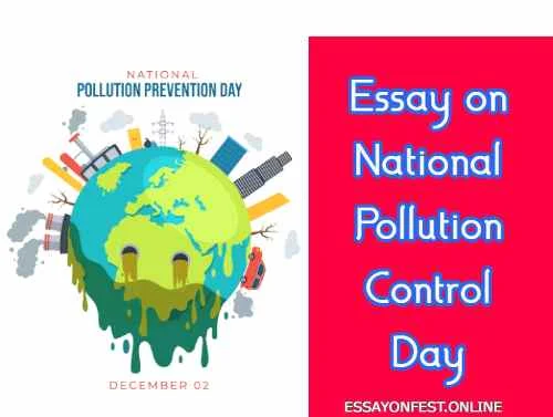 Essay on National Pollution Control Day