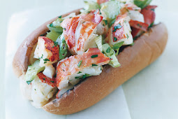 Lobster Rolls With Lemon Vinaigrette & Garlic Butter