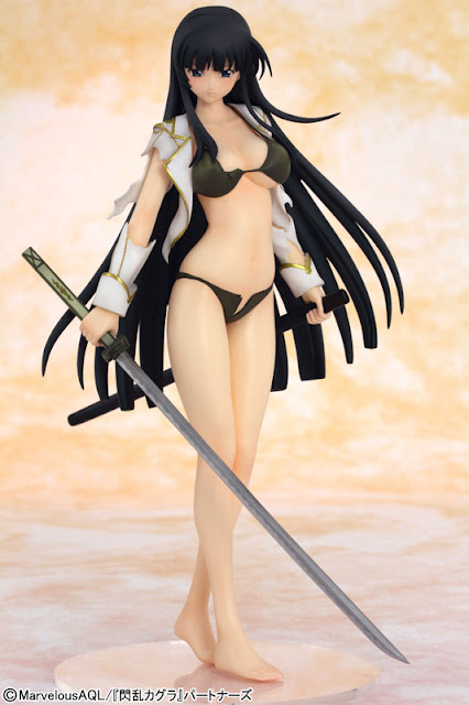 Senran Kagura 1/8 Scale Painted PVC Figure: Ikaruga Damage ver.