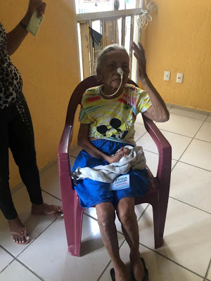 IDOSA DE 117 ANOS ESTÁ ENTRE AS PRIMEIRAS VACINADAS CONTRA A COVID-19 NA CIDADE DE SOBRAL-CE