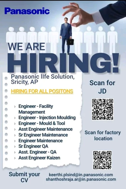 Join Panasonic Life Solutions India Pvt. Ltd: Opportunities Await!