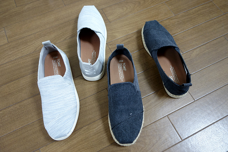 ゆるりブログ Toms トムズ オールシーズン トムス のスリッポンで着こなしコーディネートを楽しみます でもtomsはサイズ選びが難しいのです