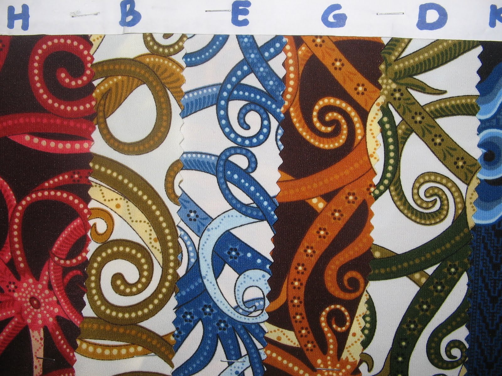 Batik Motif Dayak Khas Kalimantan Batik Motif Dayak 3513