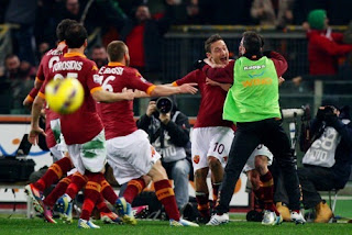inovLy media : Sengit, Roma Tundukkan Juve Lewat Gol Tunggal Totti 
