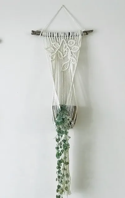 wall hanging plant holder pattern