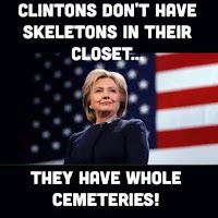 Hillary Clinton Lies Memes - Clintons have cemeteries in closet