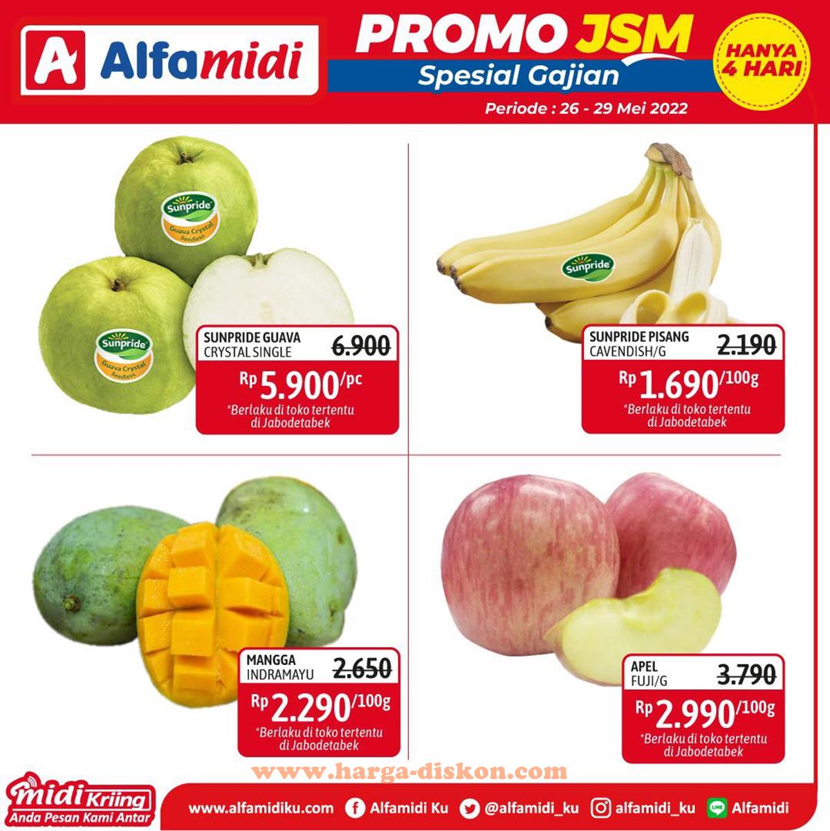 Promo ALFAMIDI Akhir Pekan Weekend Promo JSM 26 - 29 Mei 2022