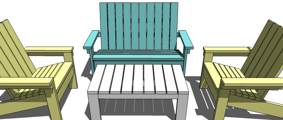 Free Printable Adirondack Chair Plans