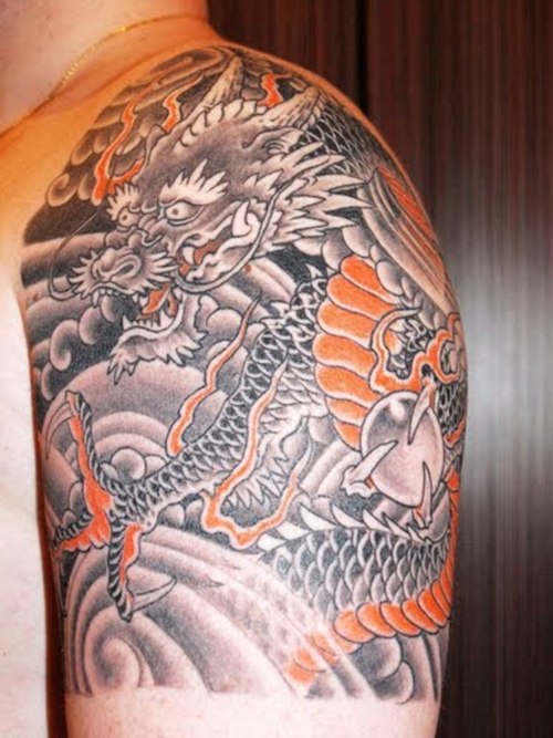 tattoo sleeve designs for men. Quarter Sleeve Tattoos