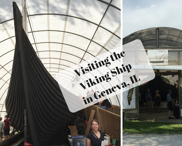 Visiting the Viking Ship in Geneva, IL