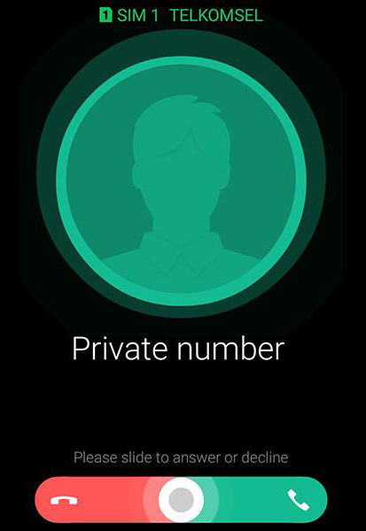 طريقة الحصول علي رقم خاص - Private Number