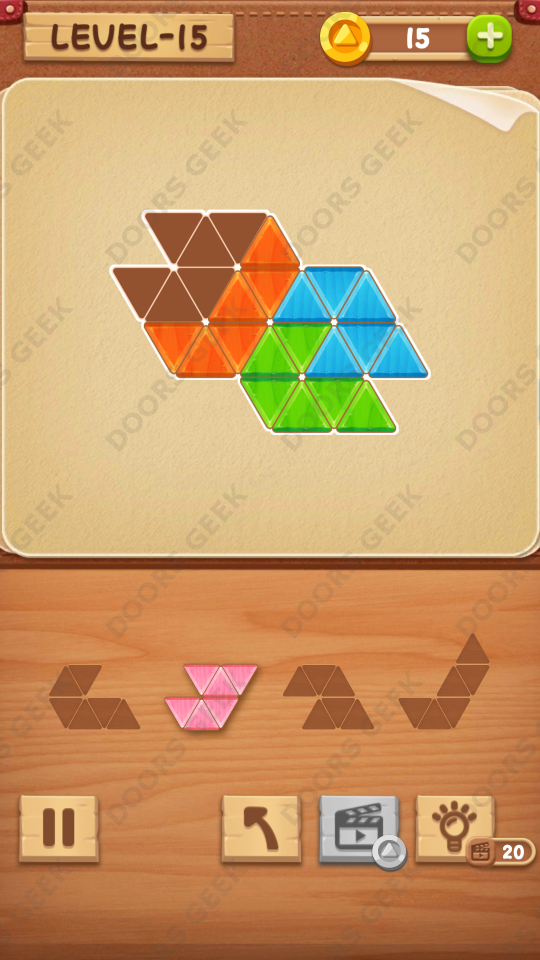 Block Puzzle Jigsaw Rookie Level 15 , Cheats, Walkthrough for Android, iPhone, iPad and iPod