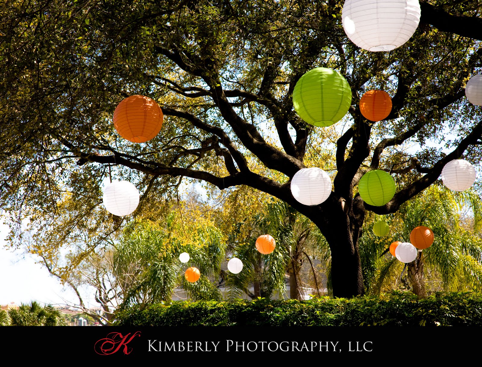 with chinese lanterns