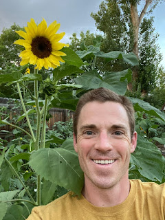 Man with Sunflower