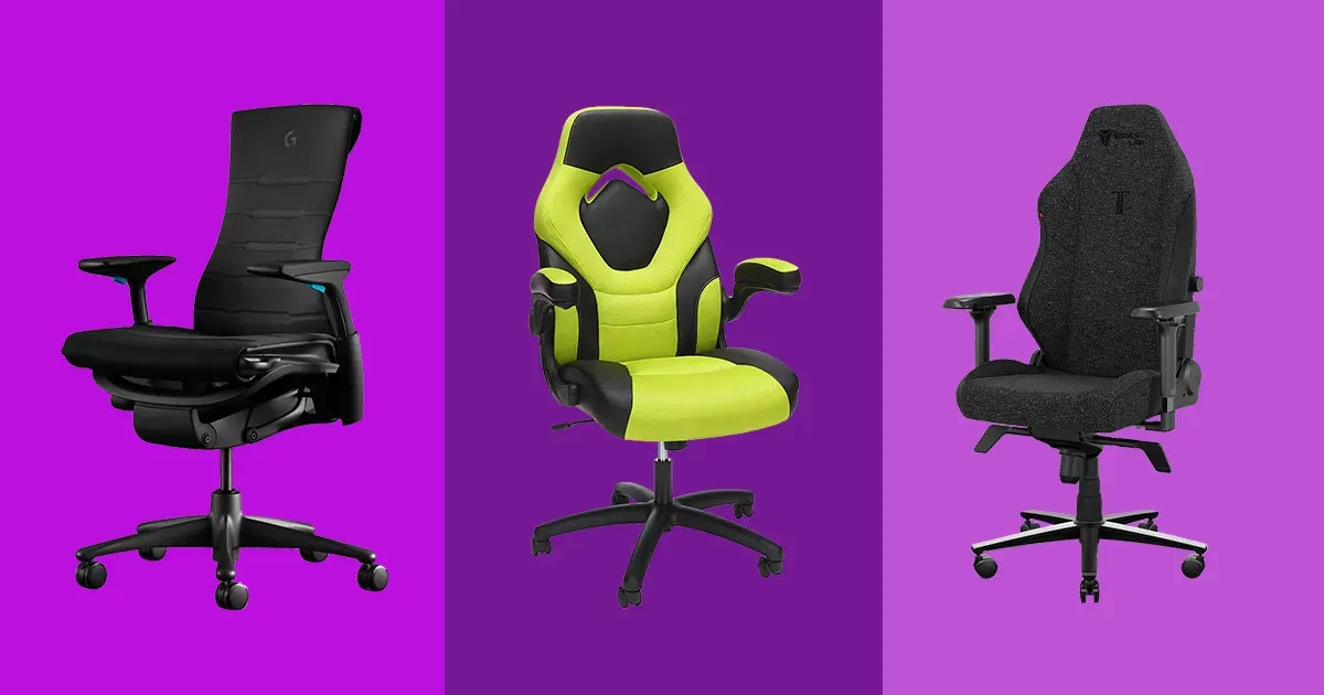 Stylish Gammer chair design with wheels - Gaming Chair Design Ideas - modern computer chair design picture for freelancer and gamer - mrlaboratory.in