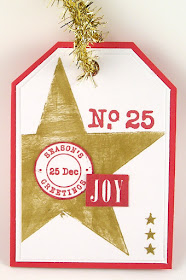 Darkroom Door Small Stencil Star Rubber Stamp Set Merry Mail Christmas Reindeer Tag