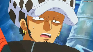 ワンピースアニメ パンクハザード編 594話 トラファルガー・ロー かっこいい トラ男 Trafalgar Law | ONE PIECE Episode 594