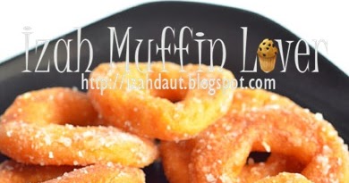 Izah Muffin Lover: Kuih Keria