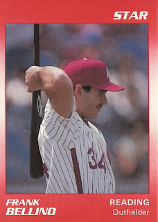 Frank Bellino 1990 Reading Phillies card