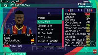 PES 2021 V6 PPSSPP Android Offline Graphics Full HD