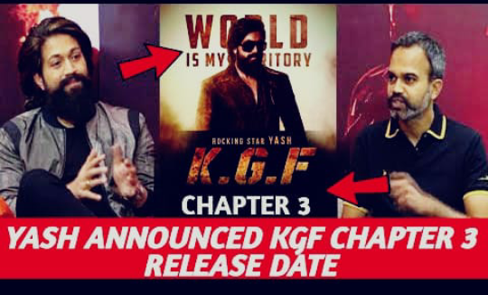 Kgf chapter 3 release date