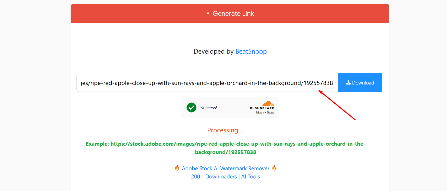 beatsnoop adobe stock downloader