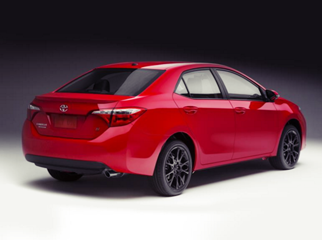 2016 Toyota Corolla Spesial Edition Back