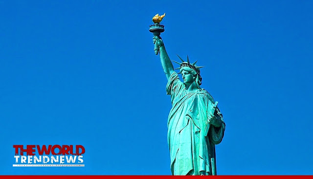 Statue of Liberty the symbol of freedom & Battery Park