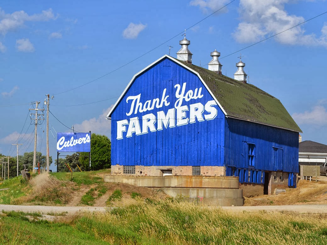 Culver's thank you barn