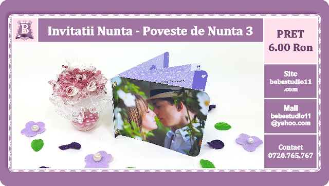 Invitatii Nunta Poveste de Nunta 3