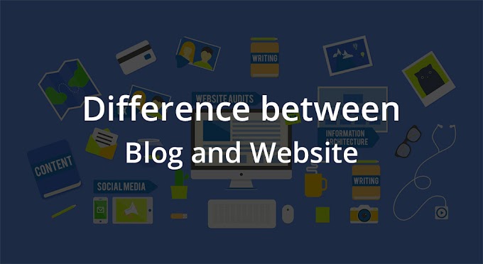 Difference between blog and website