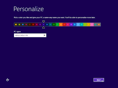 personalize windows 8