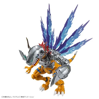 Figure-rise Standard Amplified Metal Greymon [ Vaccine Species ] - Digimon Adventure, Bandai