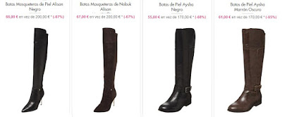 Botas piel 55