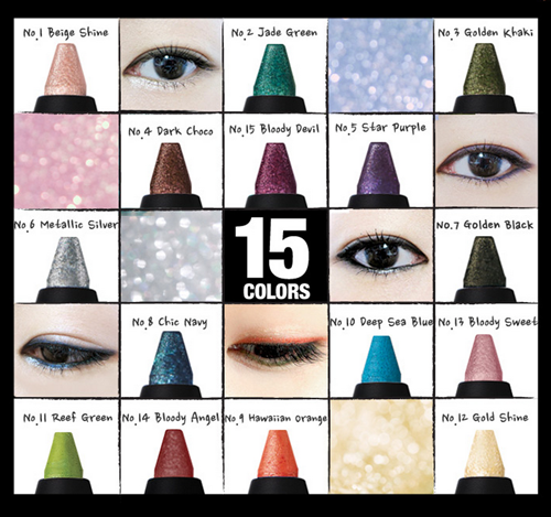  Clio Gelpresso Waterproof Pencil Gel Liner