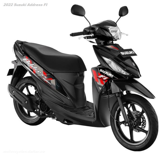 Gambar motor Suzuki Address FI 2022 Hitam