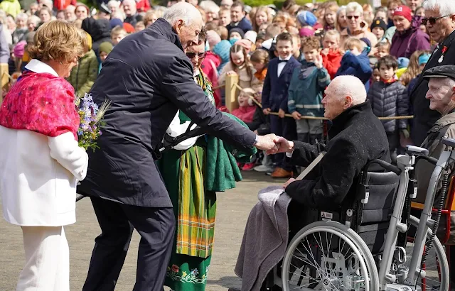 King and Queen visited Nordland as part of the royal tour made traditionally with the Royal Yacht