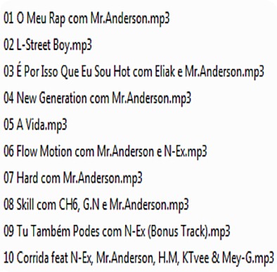 tracklist