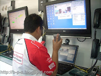 photo of my visits at Cisco Express - Network on Wheels -demonstartion