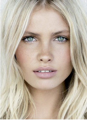 Blonde hair blue green eyes 8 1